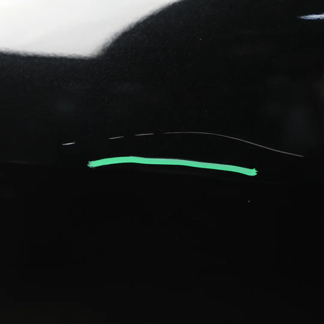 Mercedes W176 Porte arriere gauche Kosmos Cosmic Black Metallic - 191 - SKU A1767300105-KB - Numéro de pièce A1767300105