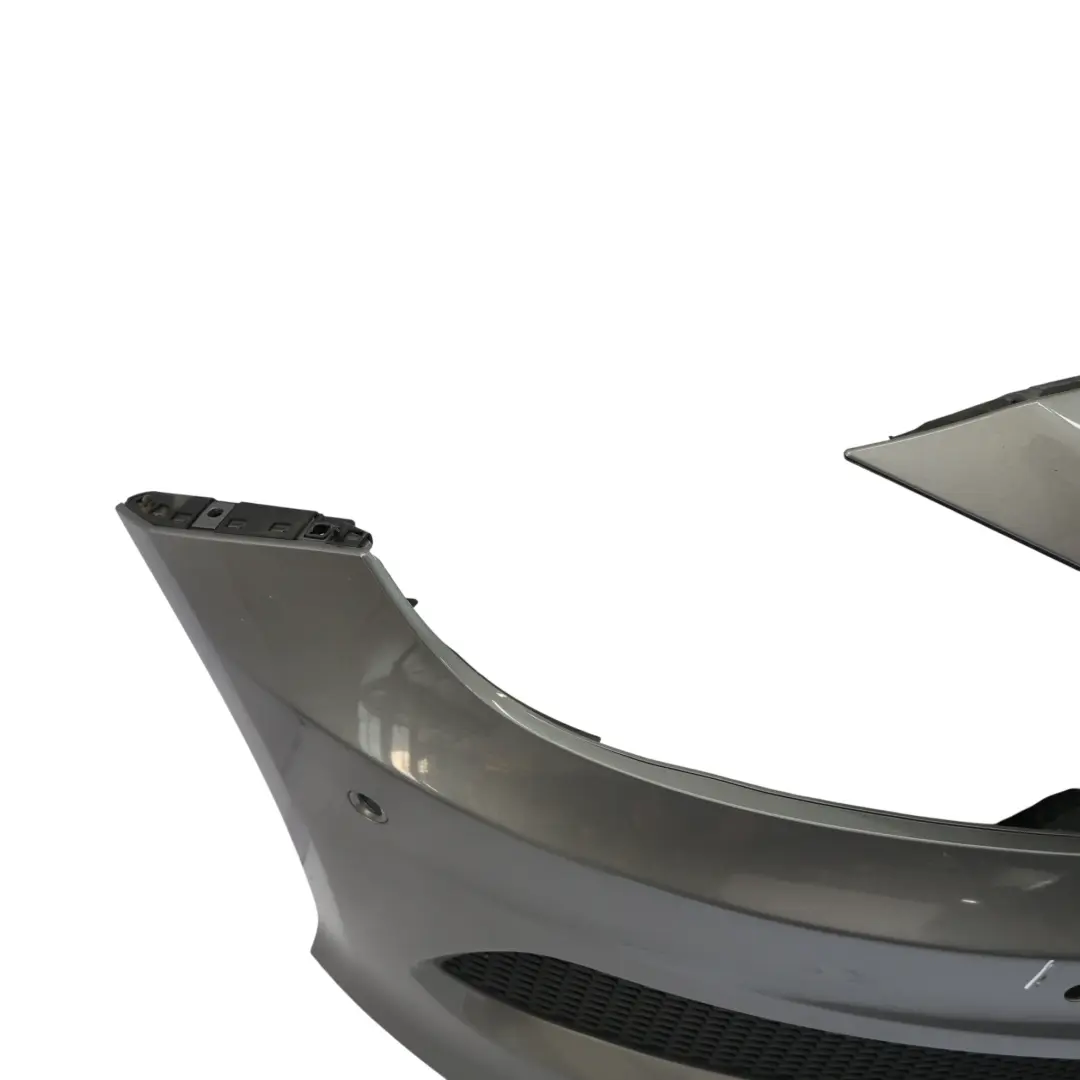 Front Bumper AMG Trim Panel Mountain Grey Metallic - 787 to Mercedes W176 with Part number A1768805540 Mercedes W176 Front Bumper AMG Trim Panel Mountain Grey Metallic - 787 - SKU A1768805540-MG - Part number A1768805540