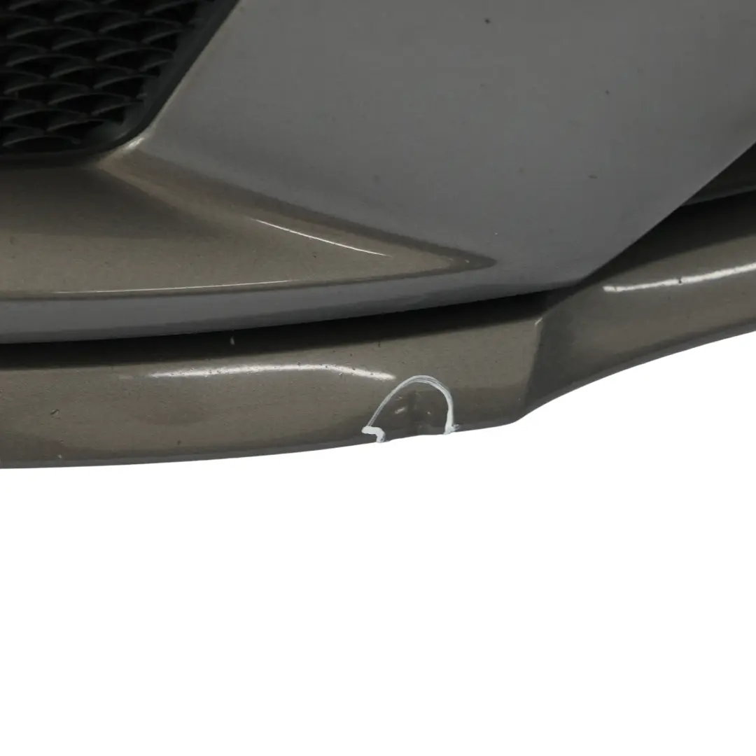 Front Bumper AMG Trim Panel Mountain Grey Metallic - 787 to Mercedes W176 with Part number A1768805540 Mercedes W176 Front Bumper AMG Trim Panel Mountain Grey Metallic - 787 - SKU A1768805540-MG - Part number A1768805540
