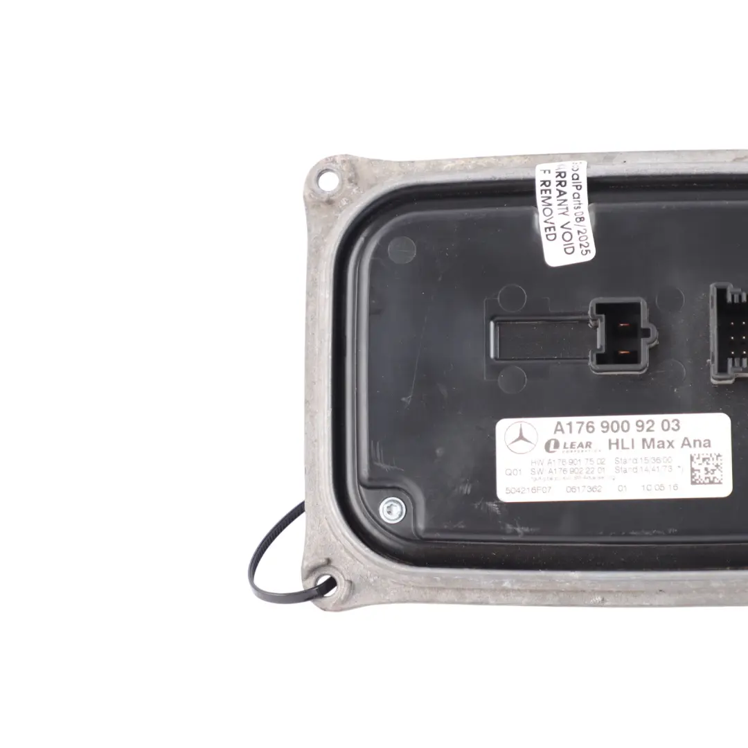 Faro LED Ballast Control Unit Module per Mercedes R172 R231 con numero di parte A1769009203 Mercedes R172 R231 Faro LED Ballast Control Unit Module - SKU A1769009203 - Numero di parte A1769009203