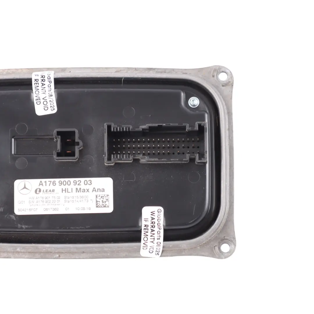 Faro LED Balasto Unidad De Control Módulo para Mercedes R172 R231 con número de pieza A1769009203 Mercedes R172 R231 Faro LED Balasto Unidad De Control Módulo - SKU A1769009203 - Número de pieza A1769009203