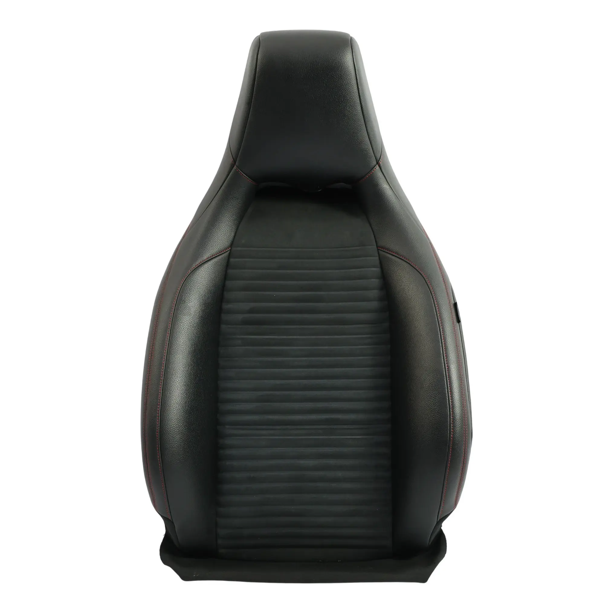 Mercedes W176 Front Seat Backrest Right O/S Fabric Imitation Leather Black