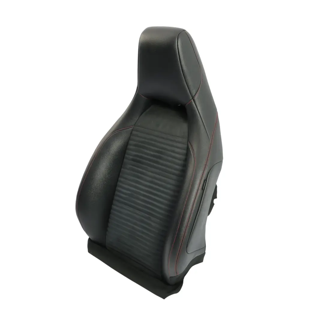 Vorder Sitz Lehne Rechts Stoff Kunstleder Schwarz für Mercedes W176 mit Teilenummer A1769109101 Mercedes W176 Vorder Sitz Lehne Rechts Stoff Kunstleder Schwarz - SKU A1769109101 - Teilenummer A1769109101