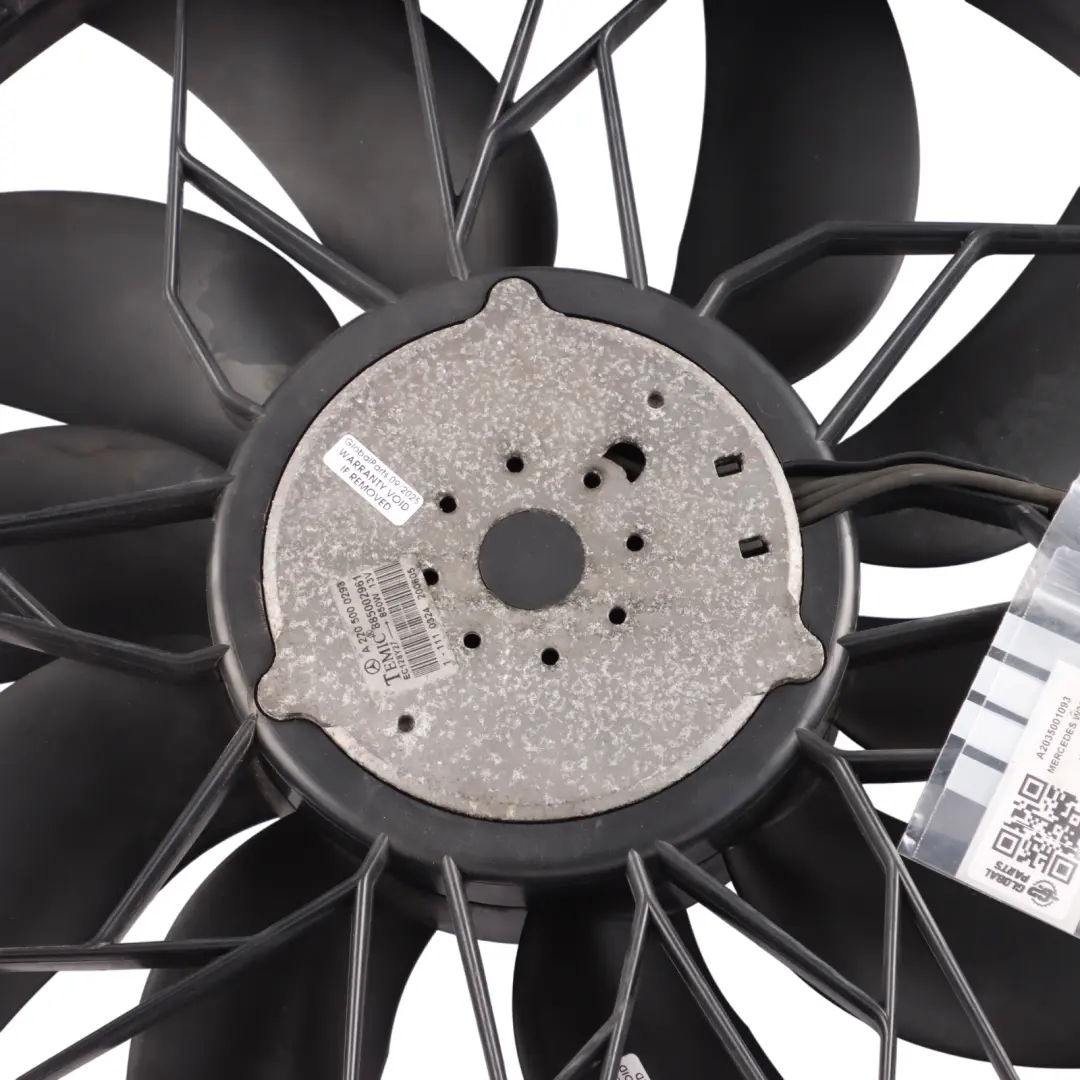 Mercedes W203 R171 Engine Cooling Blower Fan 850W - SKU A2035001093 - Part number A2035001093