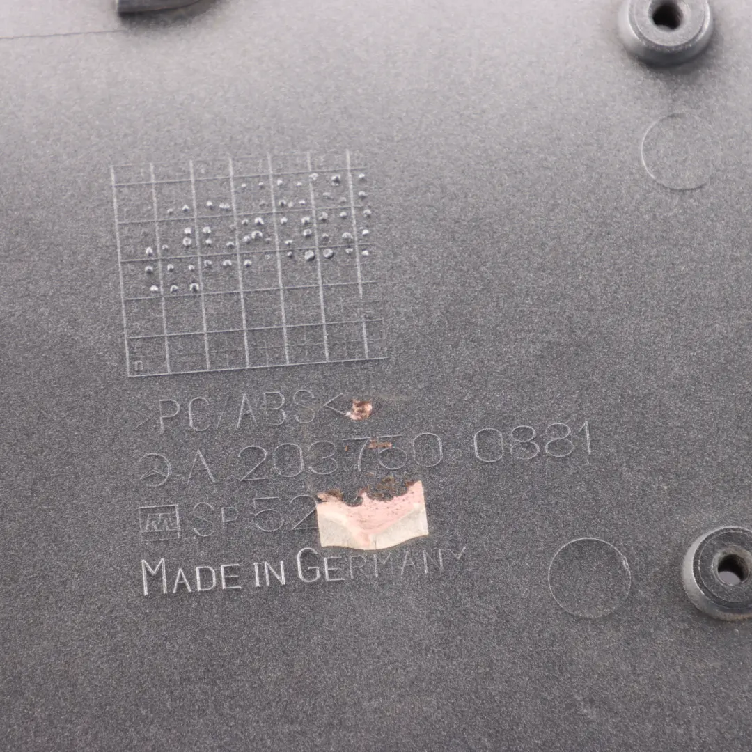 Gepäck Raum Koffe Raum Verkleidung für Mercedes W220 mit Teilenummer A2207500281 Mercedes W220 Gepäck Raum Koffe Raum Verkleidung - SKU A2037500881-BS - Teilenummer A2207500281