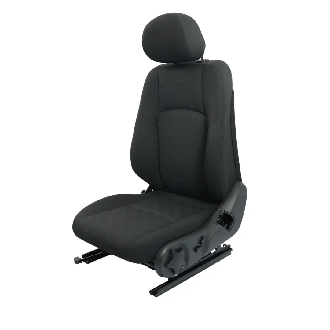 Mercedes W203 S203 Front Seat Electric Cloth Antharcite Black Left N/S - SKU A2039105447-2 - Part number A2039105447