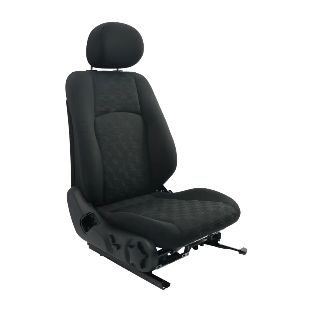 Mercedes W203 S203 Vorder Sitz Elektrischer Stoff Antharzit Schwarz Rechts - SKU A2039105447-3 - Teilenummer A2039105447