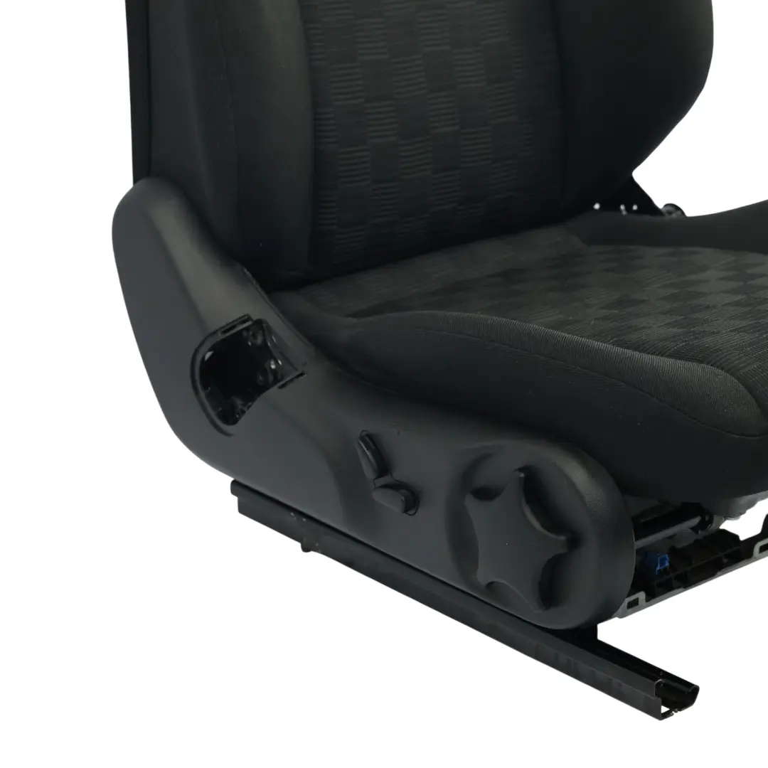Mercedes W203 S203 Vorder Sitz Elektrischer Stoff Antharzit Schwarz Rechts - SKU A2039105447-3 - Teilenummer A2039105447