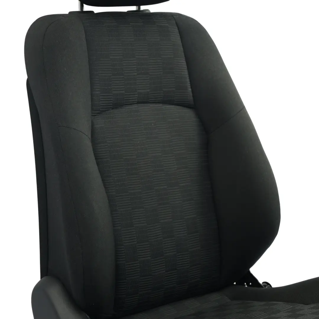Mercedes W203 S203 Vorder Sitz Elektrischer Stoff Antharzit Schwarz Rechts - SKU A2039105447-3 - Teilenummer A2039105447