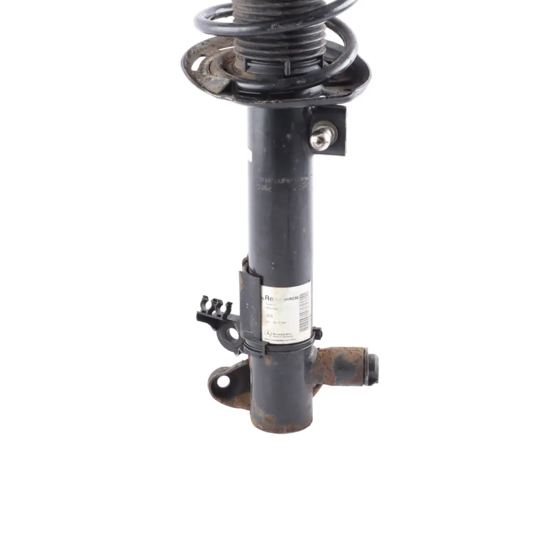Strut Shock Absorber Front Right O/S A2043209238 to Mercedes W204 Spring with Part number A2043231000 Mercedes W204 Spring Strut Shock Absorber Front Right O/S A2043209238 - SKU A2043231000 - Part number A2043231000