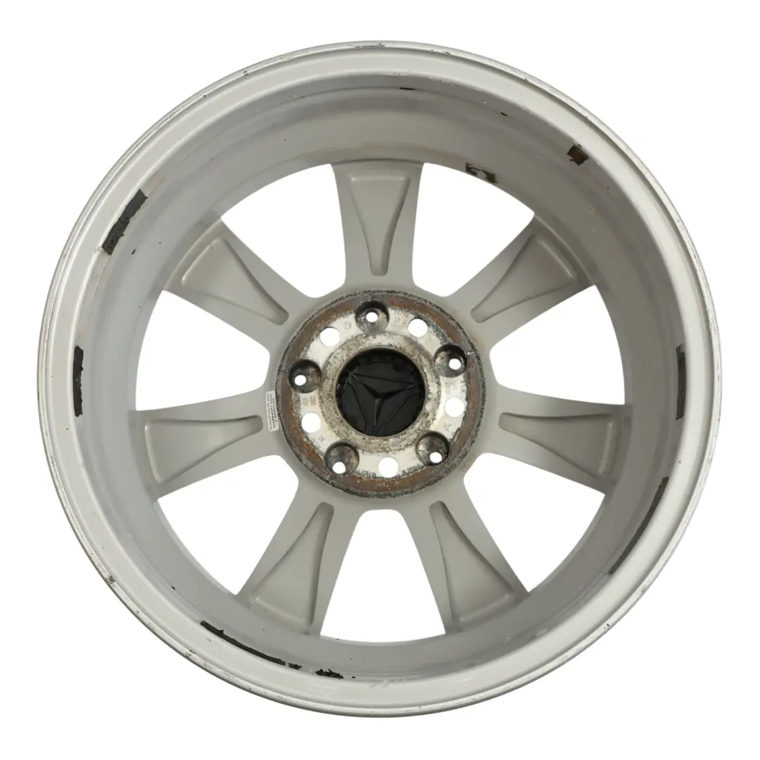 Mercedes W204 Felga Aluminiowa Srebrna 7-Ramienna 16" 6J ET:39 - SKU A2044011002-2 - Numer Części A2044011002