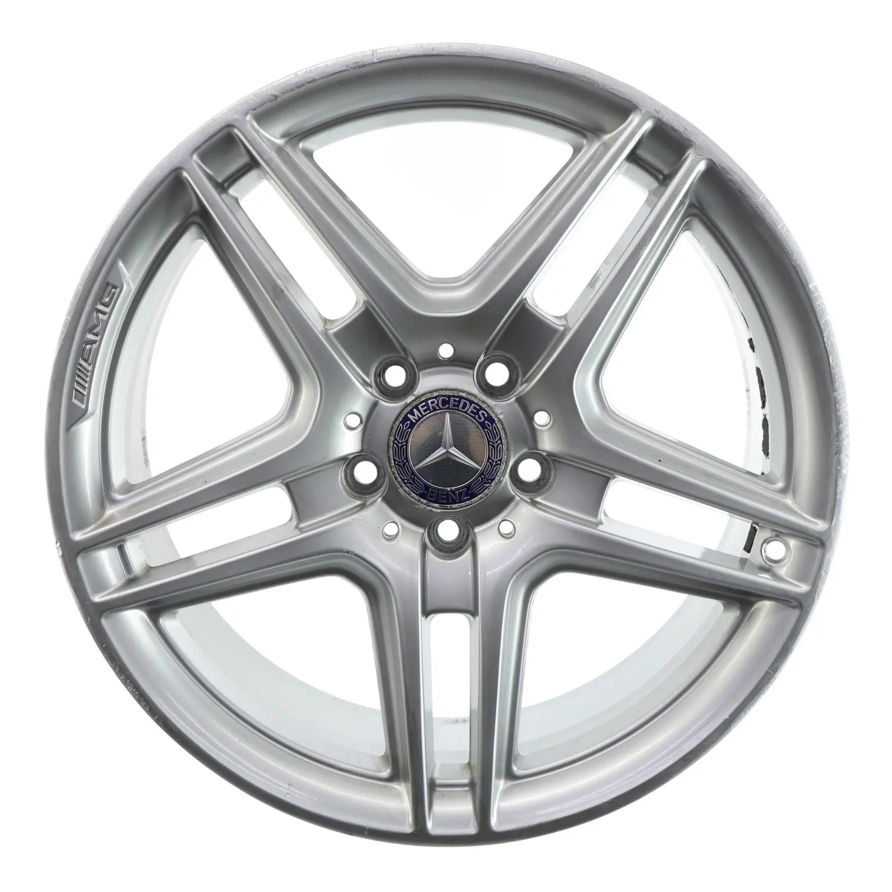Mercedes W204 AMG Front Silber Felge 18" ET:50 8J A2044014102