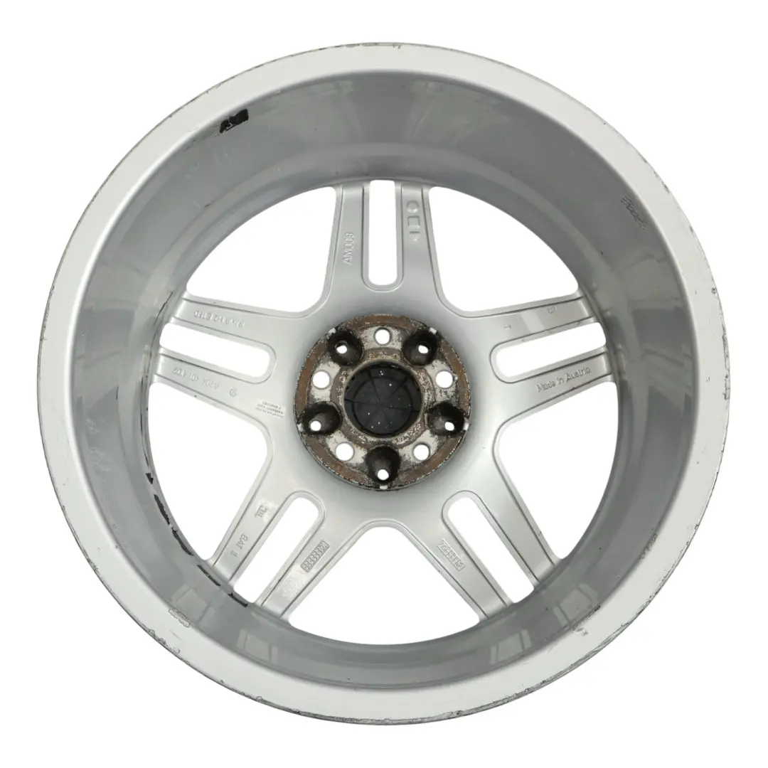 Mercedes W204 AMG Llanta Delantera De Aleación Plateada 18" ET:50 8J - SKU A2044014102-4 - Número de pieza A2044014102