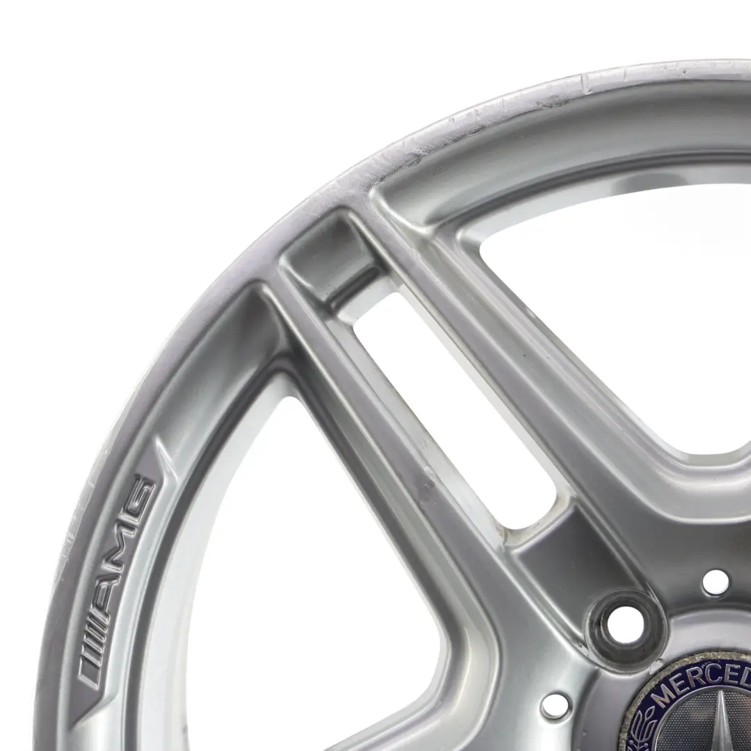 Mercedes W204 AMG Felga Aluminiowa Srebrna Przód 18" ET:50 8J - SKU A2044014102-4 - Numer Części A2044014102
