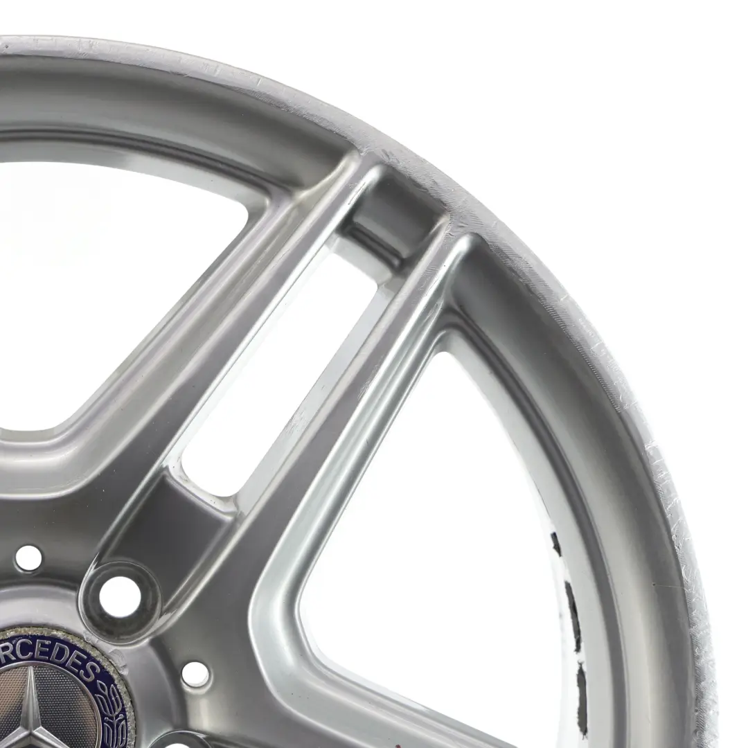 Mercedes W204 AMG Front Silber Felge 18" ET:50 8J - SKU A2044014102-4 - Teilenummer A2044014102