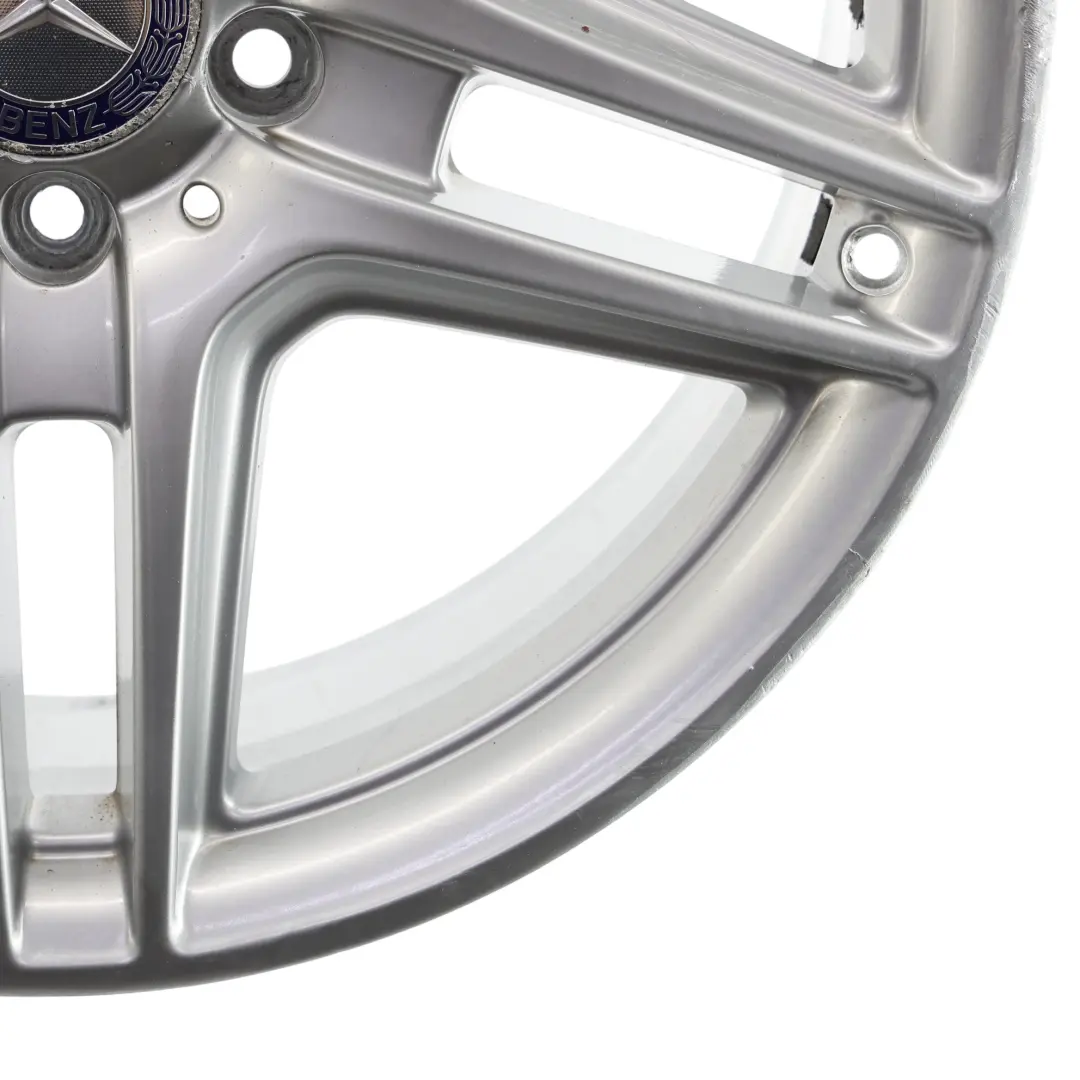 Mercedes W204 AMG Jante En Alliage Argent Avant 18" ET:50 8J - SKU A2044014102-4 - Numéro de pièce A2044014102