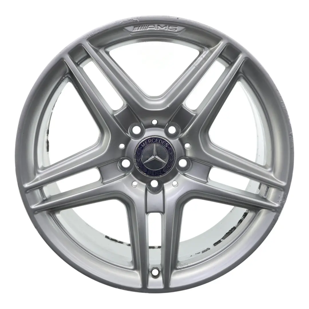 Mercedes W204 AMG Rear Silver Alloy Wheel Rim 18" 8,5J ET:54 - SKU A2044014202-1 - Part number A2044014202