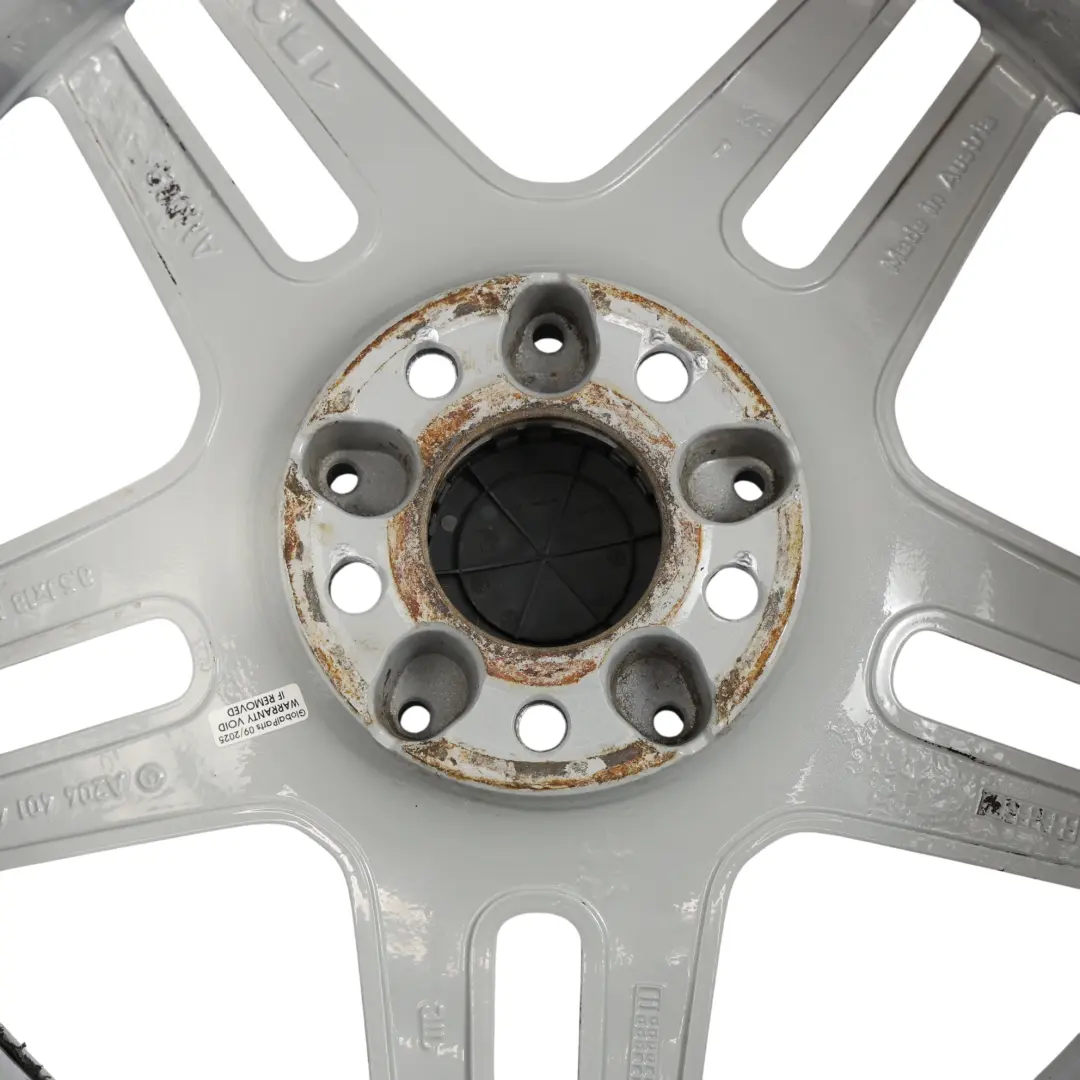 Mercedes W204 AMG Rear Silver Alloy Wheel Rim 18" 8,5J ET:54 - SKU A2044014202-1 - Part number A2044014202