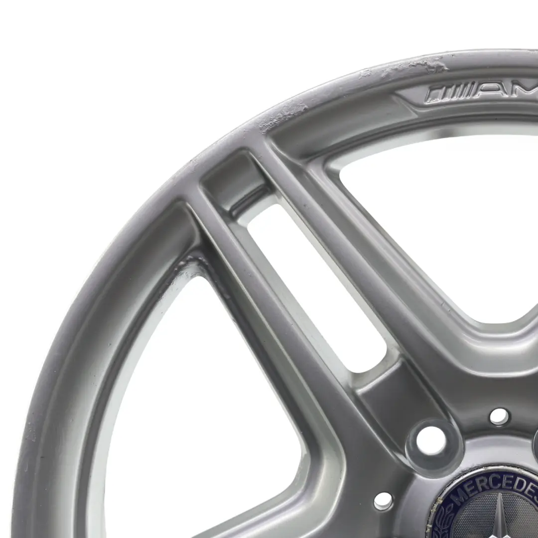 Mercedes W204 AMG Rear Silver Alloy Wheel Rim 18" 8,5J ET:54 - SKU A2044014202-1 - Part number A2044014202