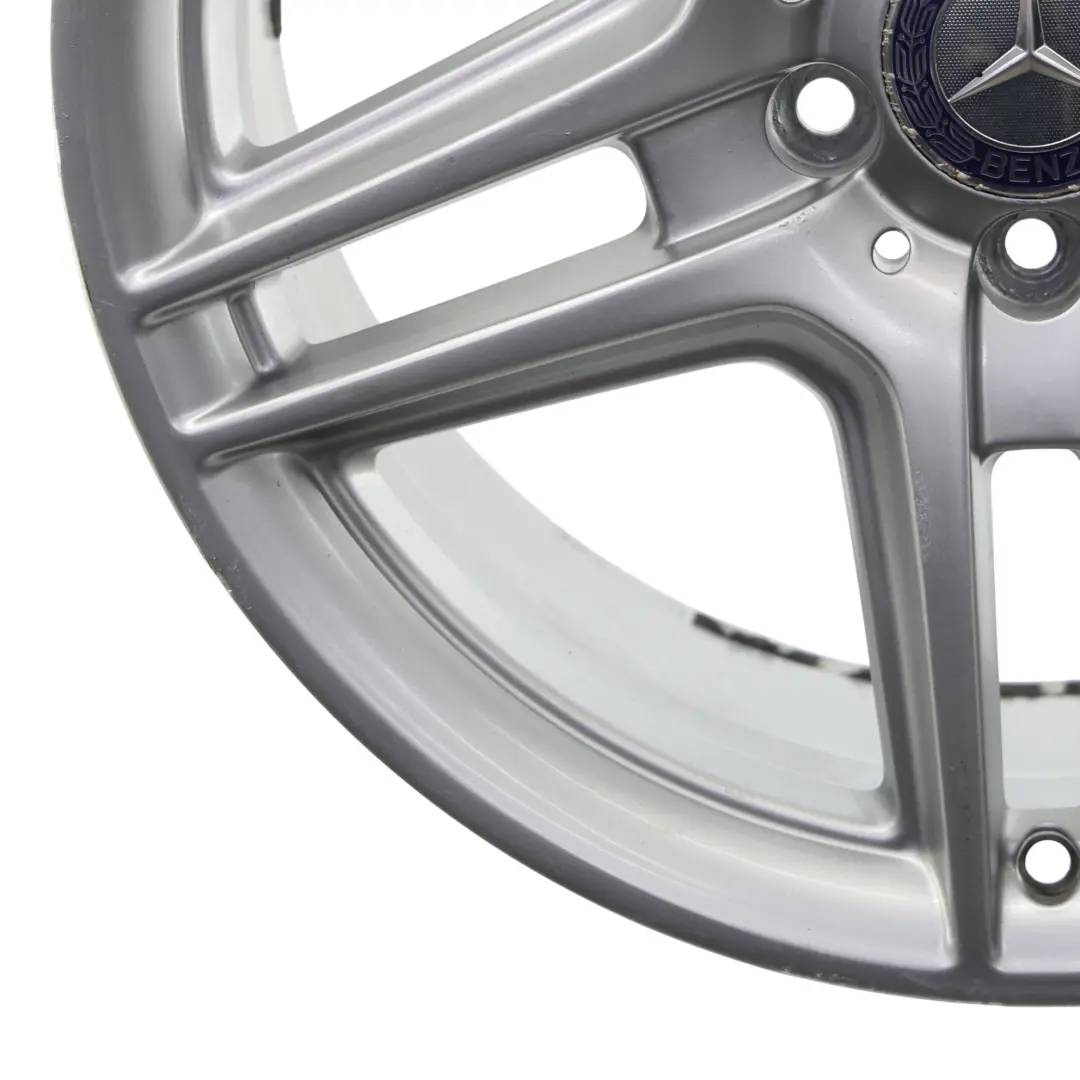 Mercedes W204 AMG Rear Silver Alloy Wheel Rim 18" 8,5J ET:54 - SKU A2044014202-1 - Part number A2044014202
