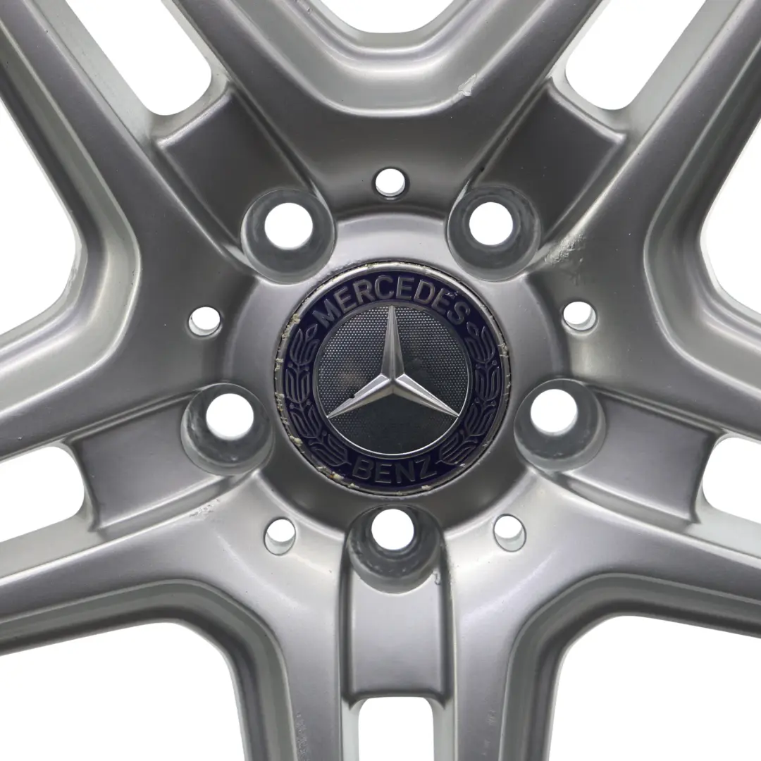 Mercedes W204 AMG Rear Silver Alloy Wheel Rim 18" 8,5J ET:54 - SKU A2044014202-1 - Part number A2044014202
