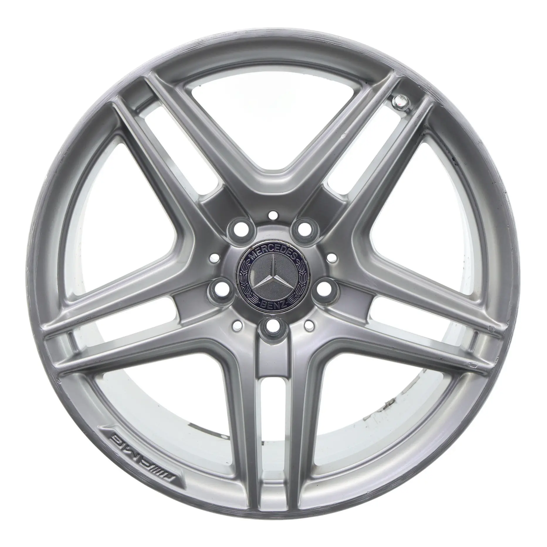 Mercedes W204 AMG Rear Silver Alloy Wheel Rim 18" 8,5J ET:54 A2044014202