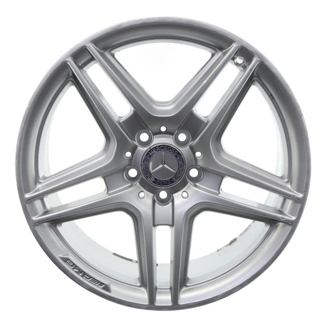 Mercedes W204 AMG Felga Aluminiowa Tylna Srebrna 18" 8,5J ET:54 - SKU A2044014202-4 - Numer Części A2044014202
