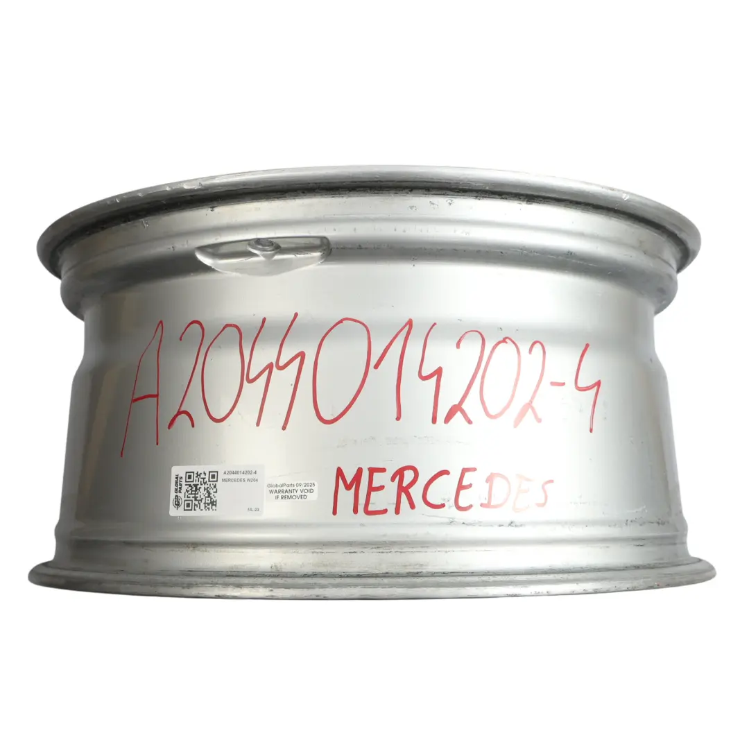 Mercedes W204 AMG Rear Silver Alloy Wheel Rim 18" 8,5J ET:54 - SKU A2044014202-4 - Part number A2044014202