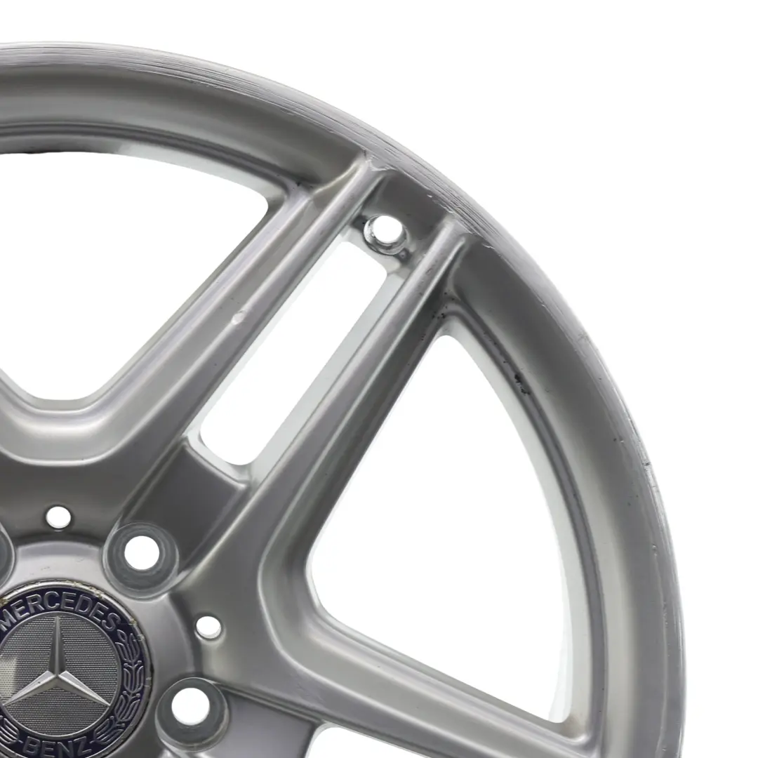 Alloy Wheel Rim 18" 8,5J ET:54 to Mercedes W204 AMG Rear Silver with Part number A2044014202 Mercedes W204 AMG Rear Silver Alloy Wheel Rim 18" 8,5J ET:54 - SKU A2044014202-4 - Part number A2044014202