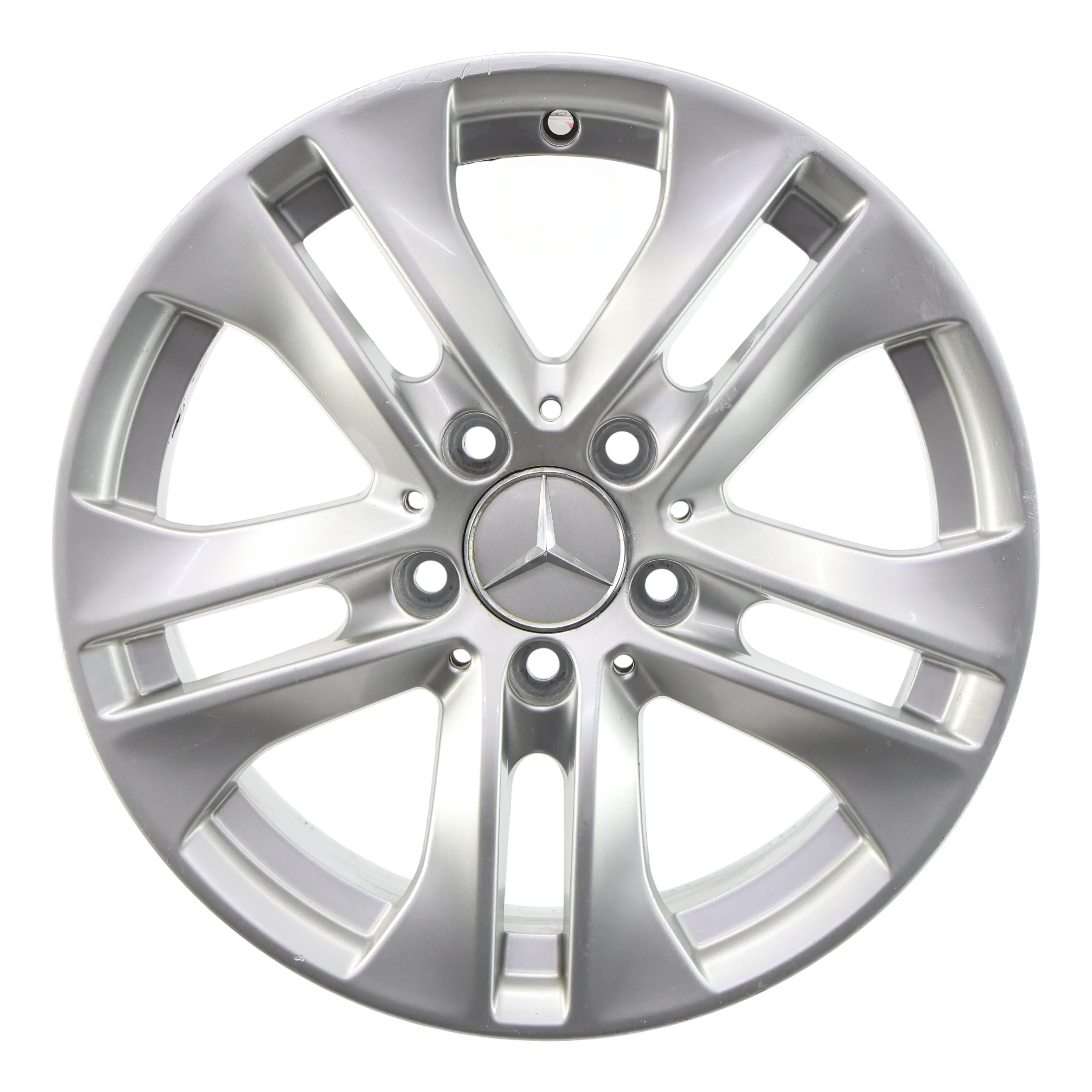 Mercedes W204 Alloy Wheel Rim 16" ET:43 7J 5 Double Spoke A2044017202