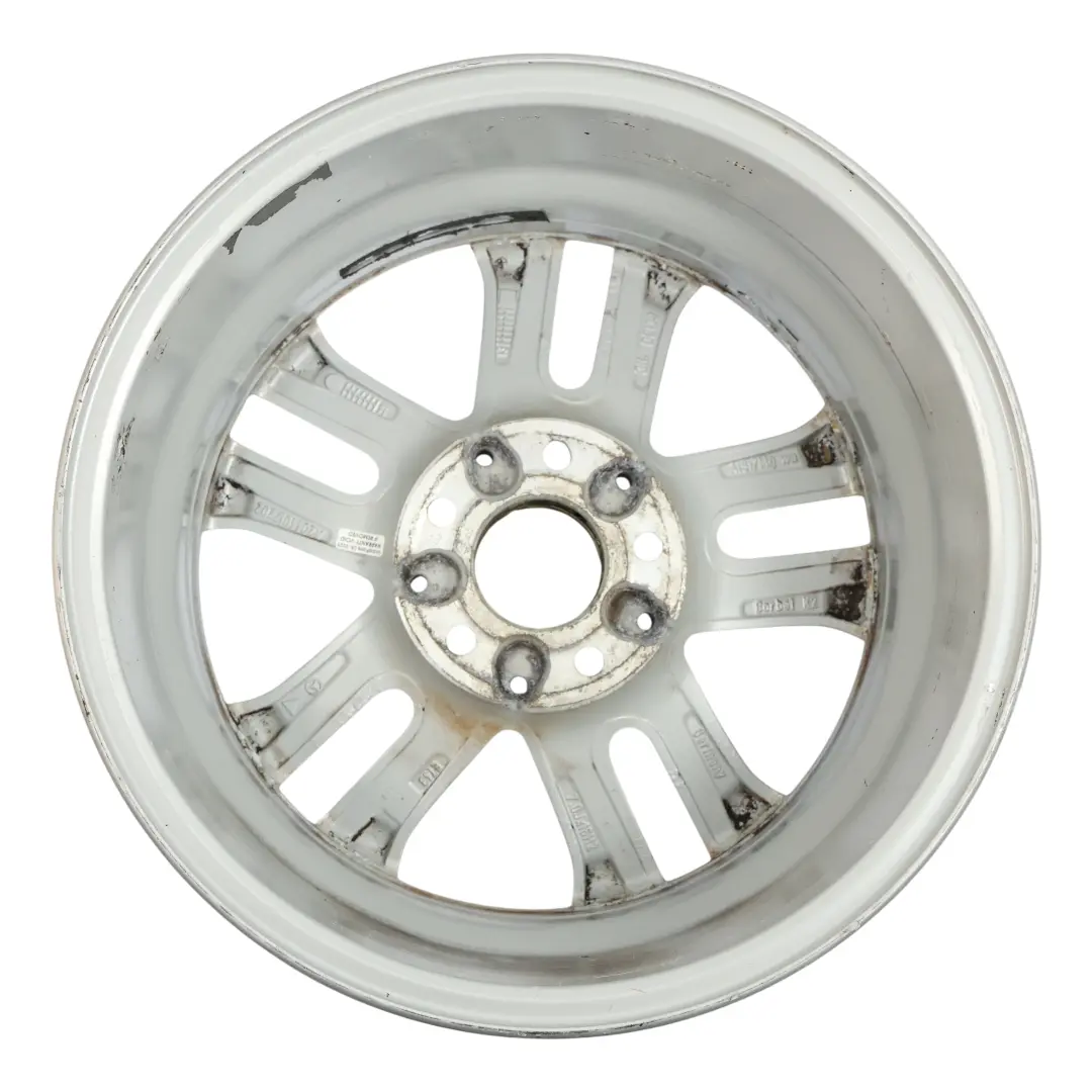 Mercedes W204 Alloy Wheel Rim 16" ET:43 7J 5 Double Spoke - SKU A2044017202-4 - Part number A2044017202