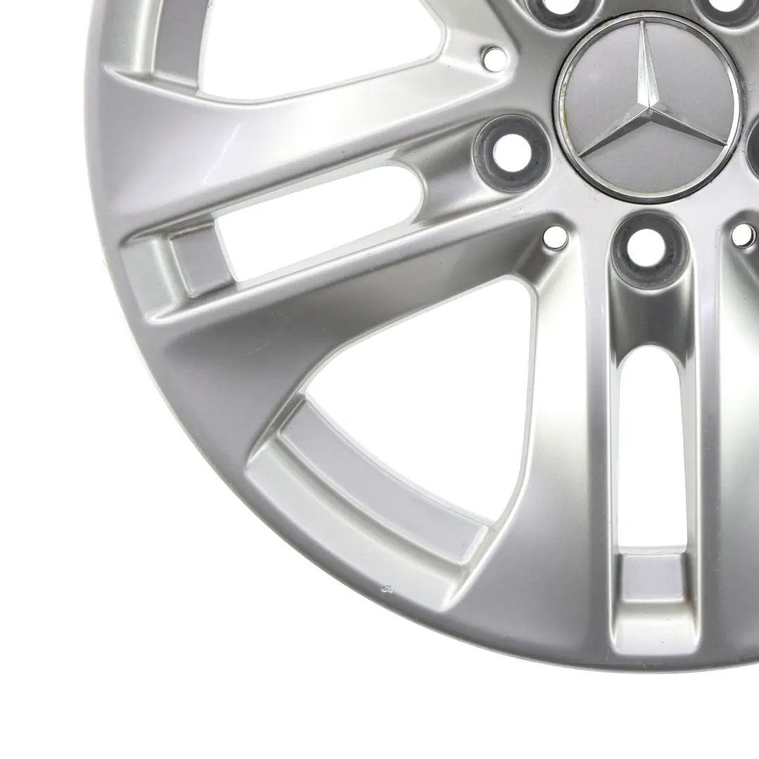 Mercedes W204 Alloy Wheel Rim 16" ET:43 7J 5 Double Spoke - SKU A2044017202-4 - Part number A2044017202