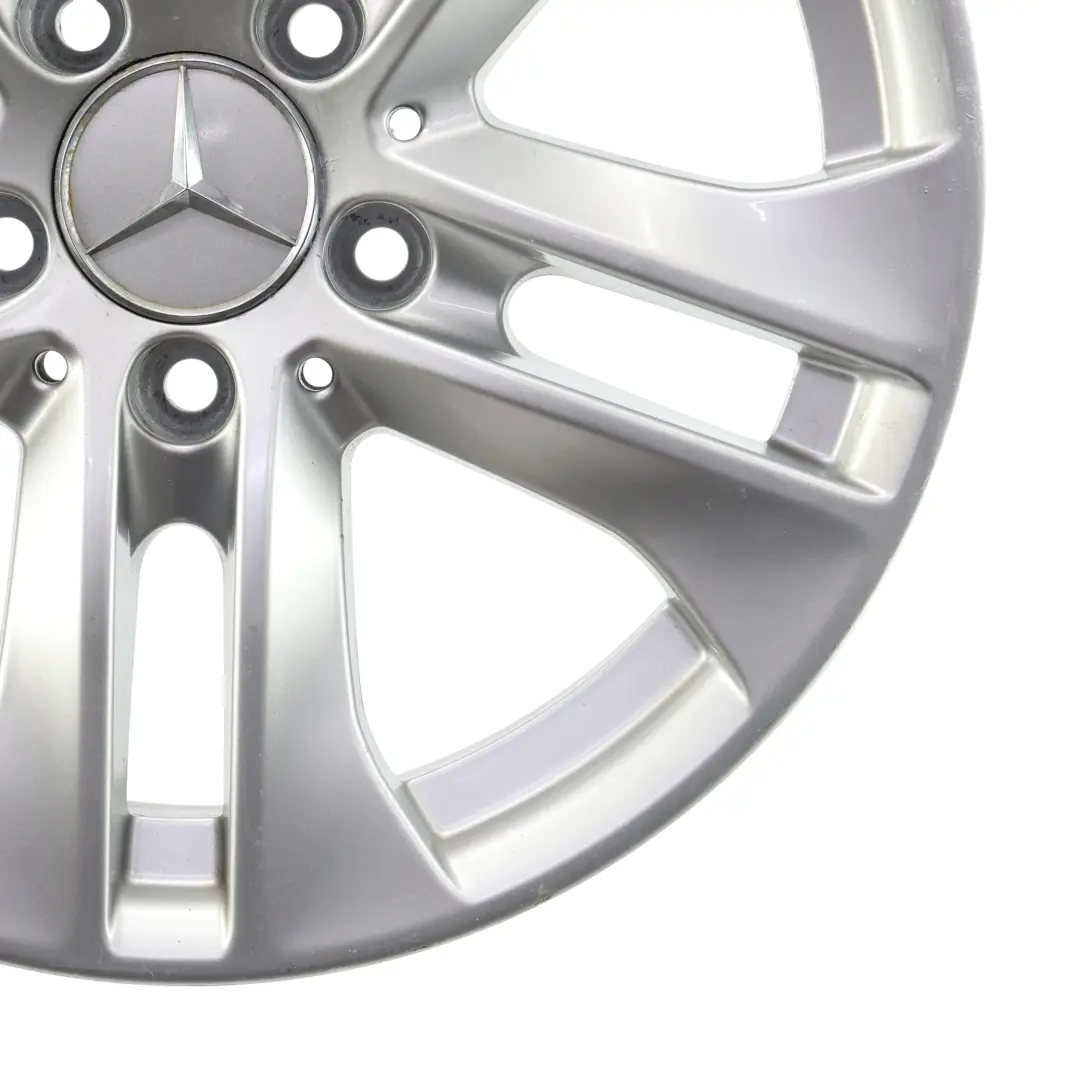Mercedes W204 Alloy Wheel Rim 16" ET:43 7J 5 Double Spoke - SKU A2044017202-4 - Part number A2044017202