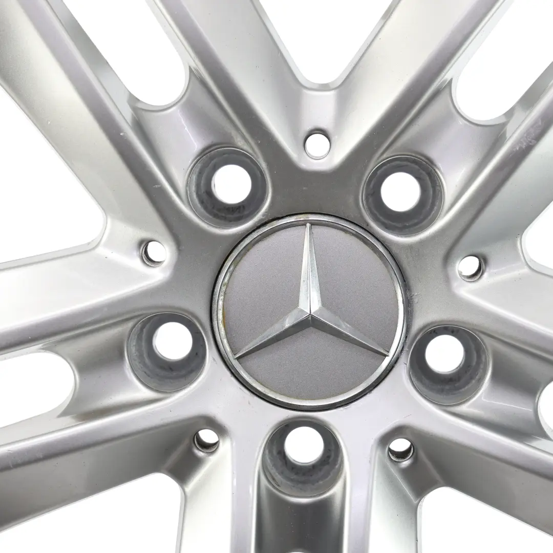 Mercedes W204 Alloy Wheel Rim 16" ET:43 7J 5 Double Spoke - SKU A2044017202-4 - Part number A2044017202