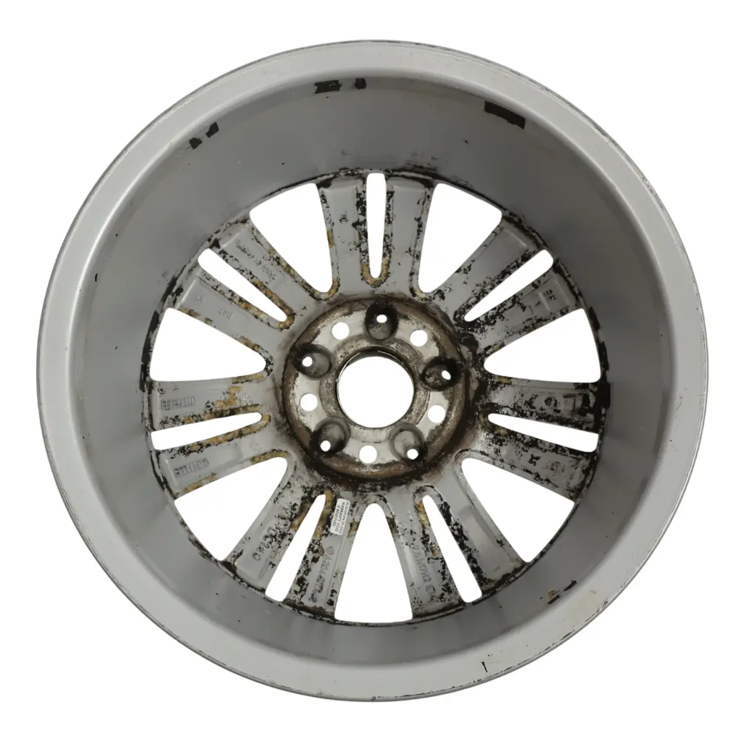 Alloy Wheel Rim 17" 7,5J ET:47 7 Double Spoke to Mercedes W204 Silver with Part number A2044017402 Mercedes W204 Silver Alloy Wheel Rim 17" 7,5J ET:47 7 Double Spoke - SKU A2044017402-3 - Part number A2044017402