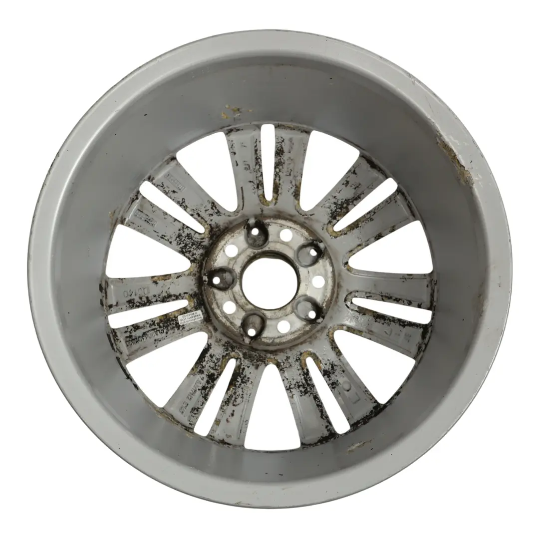 Alloy Wheel Rim 17" 7,5J ET:47 7 Double Spoke to Mercedes W204 Silver with Part number A2044017402 Mercedes W204 Silver Alloy Wheel Rim 17" 7,5J ET:47 7 Double Spoke - SKU A2044017402-4 - Part number A2044017402