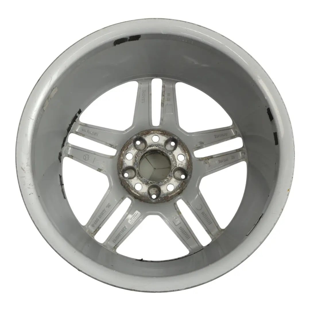 Mercedes W204 AMG Rear Alloy Wheel Rim 17" 8.5J ET:58 5 Double Spoke - SKU A2044019702-4 - Part number A2044019702