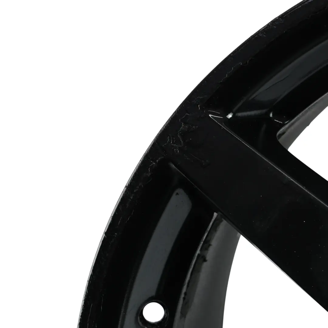Mercedes W204 7-Spoke AMG Front Black Alloy Wheel Rim 18" 8,5J ET:54 - SKU A2044019902-7 - Part number A2044019902