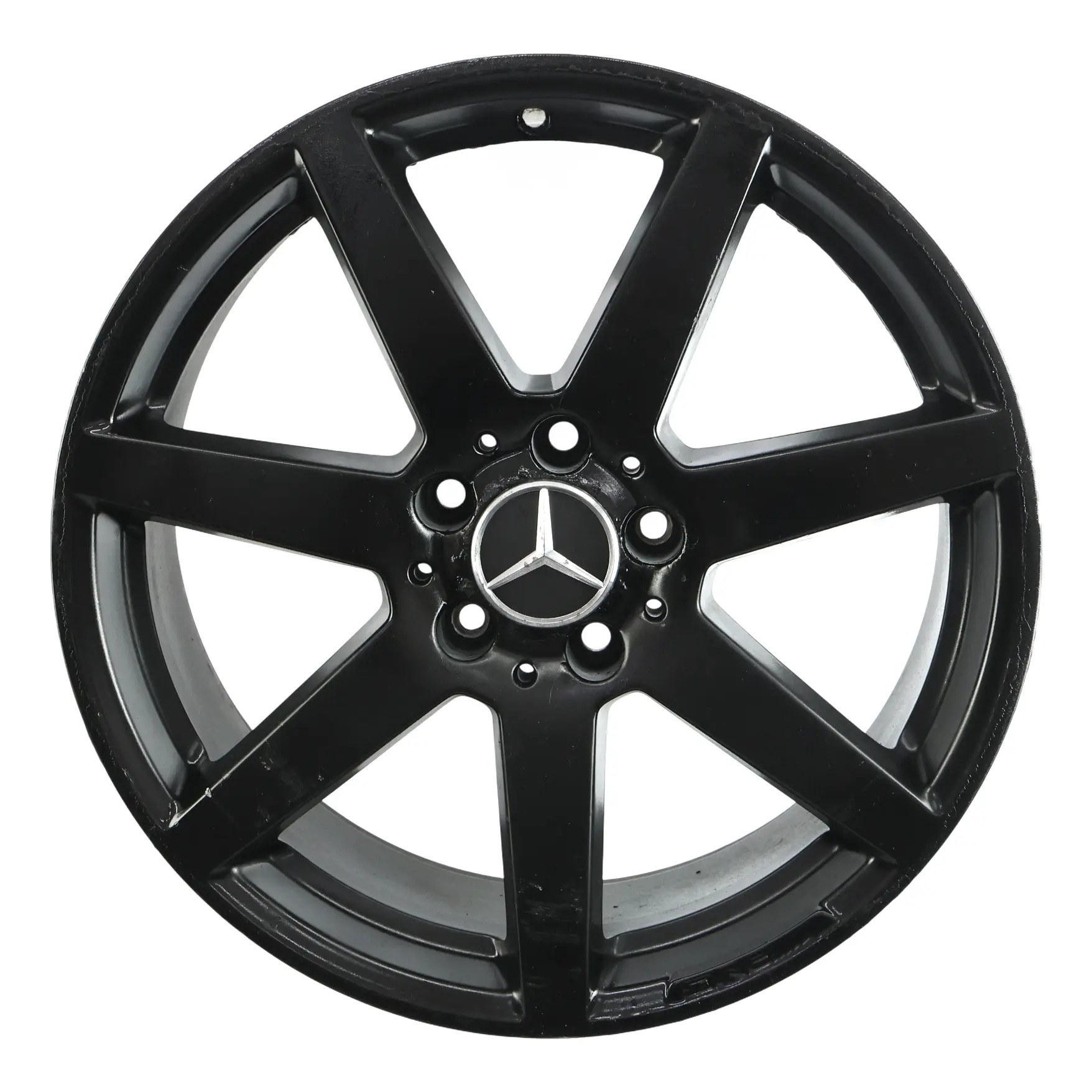 Mercedes W204 7-Spoke AMG Rear Wheel Rim Alloy Black 18" 8,5J ET:54 A2044019902