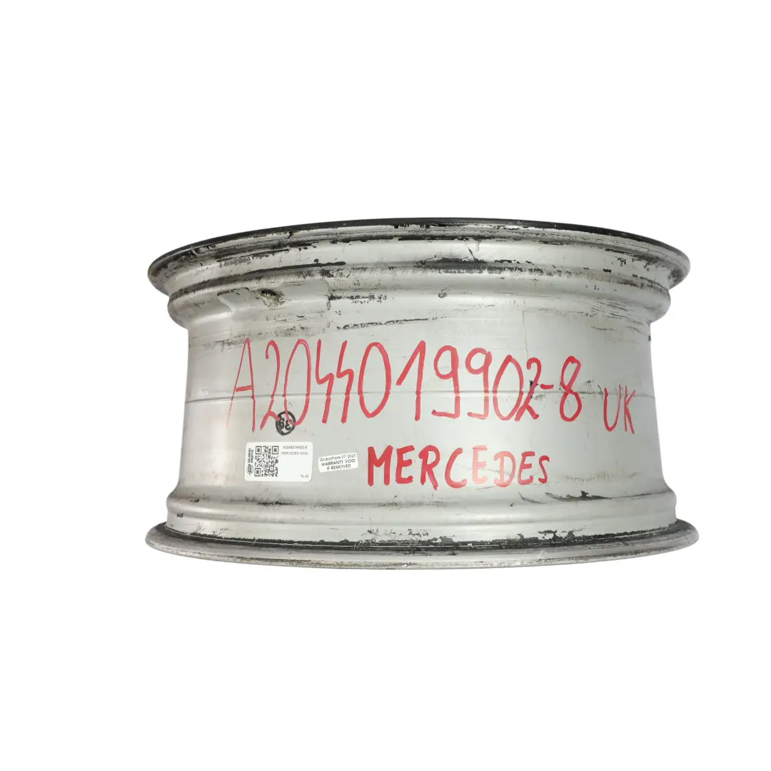 Mercedes W204 7-Spoke AMG Rear Wheel Rim Alloy Black 18" 8,5J ET:54 - SKU A2044019902-8 - Part number A2044019902