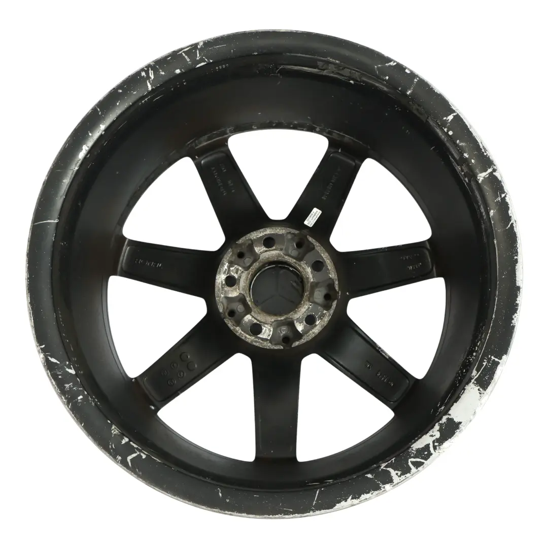 7-Spoke AMG Rear Wheel Rim Alloy Black 18" 8,5J ET:54 to Mercedes W204 with Part number A2044019902 Mercedes W204 7-Spoke AMG Rear Wheel Rim Alloy Black 18" 8,5J ET:54 - SKU A2044019902-8 - Part number A2044019902