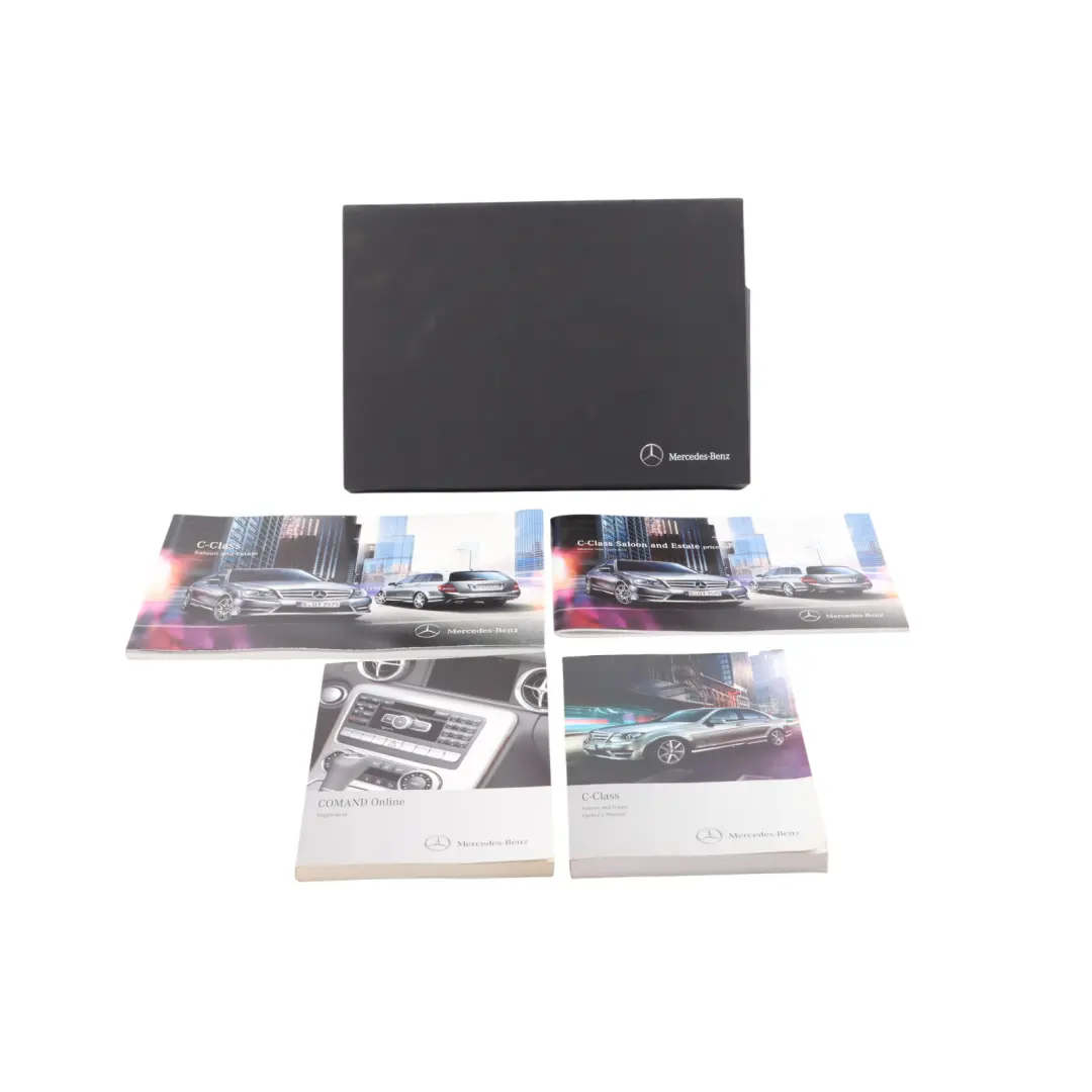 Mercedes W204 Owner's Handbook Service Booklet Case COMAND Manual A2045847100 - SKU A2045847082-1 - Part number A2045847082