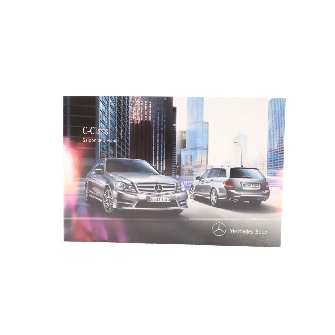 Mercedes W204 Owner's Handbook Service Booklet Case COMAND Manual A2045847100 - SKU A2045847082-1 - Part number A2045847082