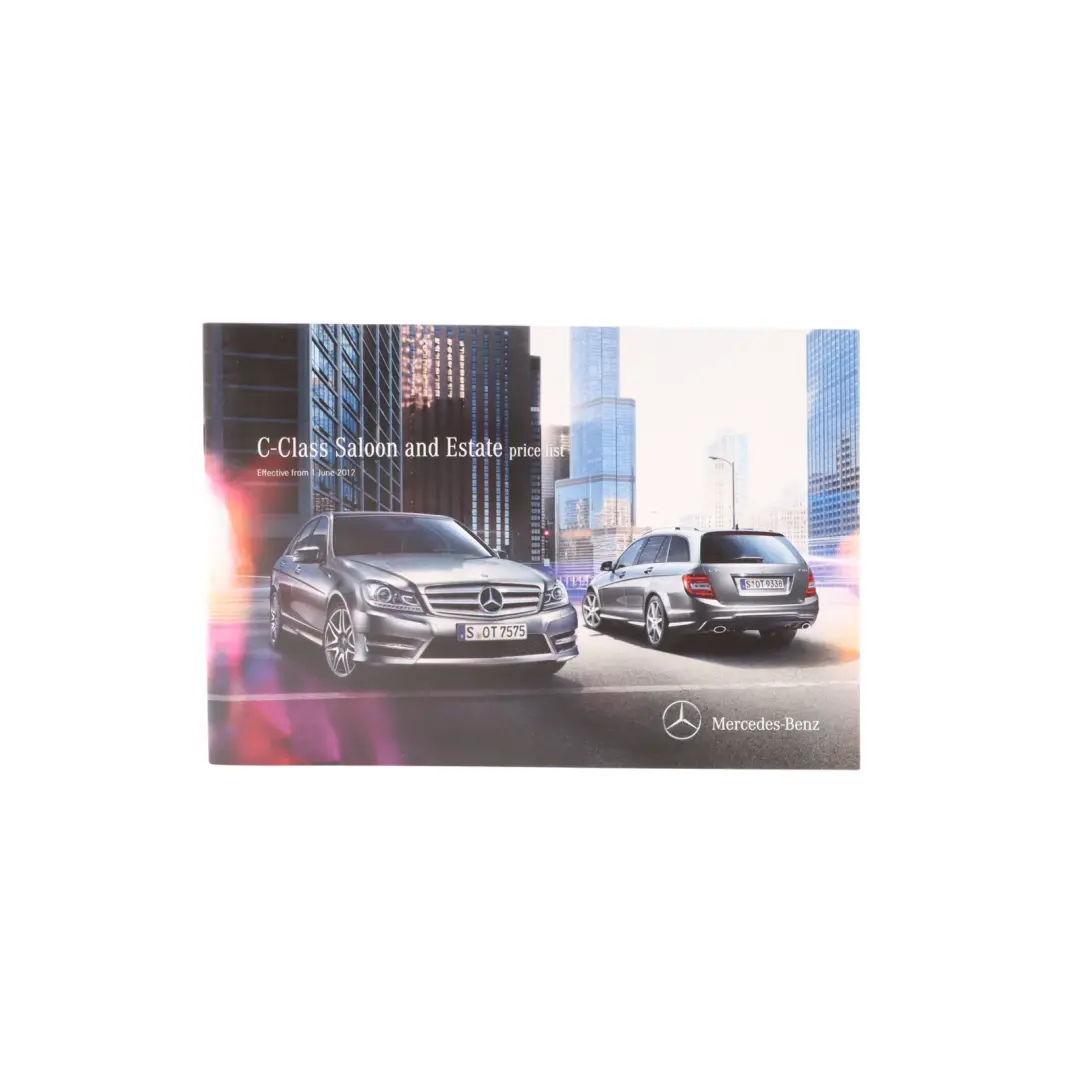 Mercedes W204 Owner's Handbook Service Booklet Case COMAND Manual A2045847100 - SKU A2045847082-1 - Part number A2045847082