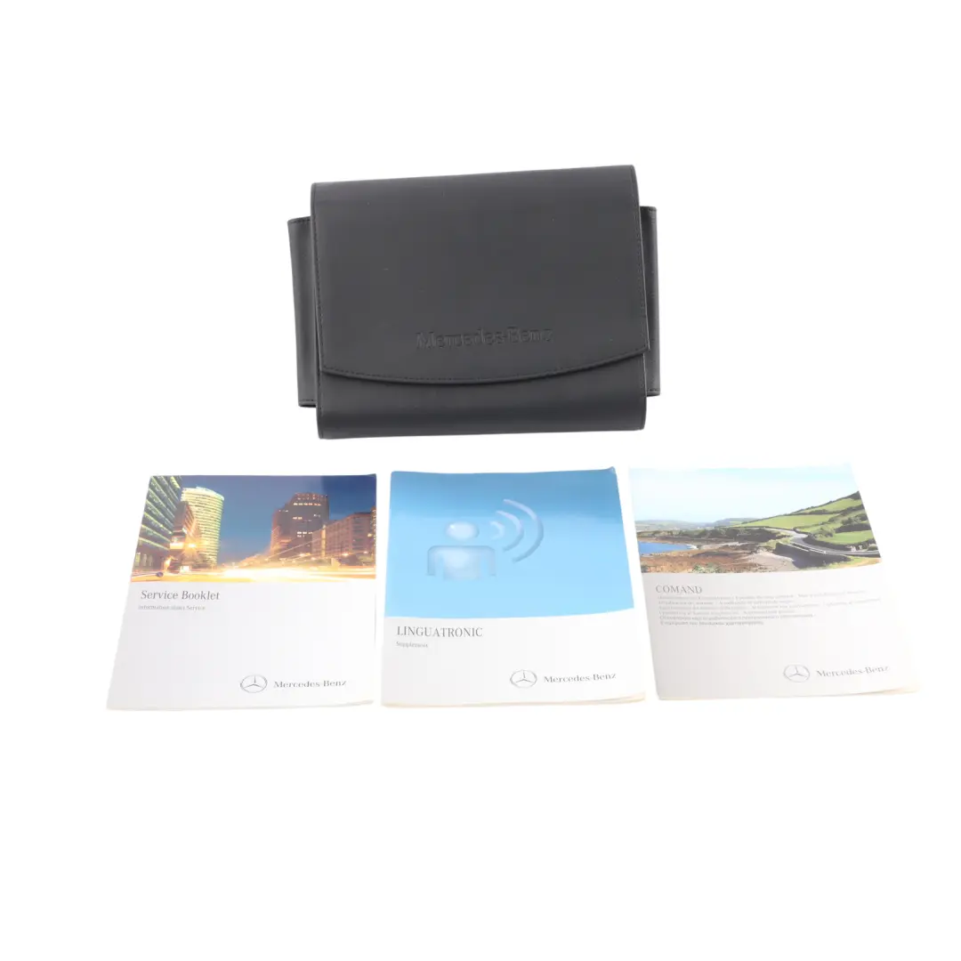Mercedes W204 Owner's Handbook Service Booklet Case COMAND Manual A2045847100 - SKU A2045847082-1 - Part number A2045847082