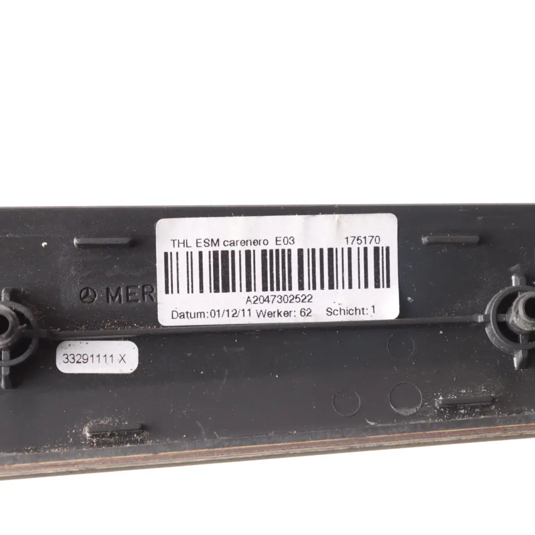 Mercedes W204 Door Strip Interior Decor Trim Wood Rear Left N/S - SKU A2047302522-1 - Part number A2047302522