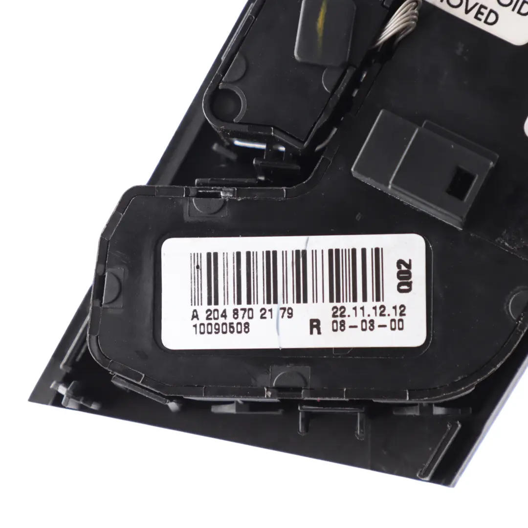 Front Driver's Seat Switch Control Unit Right O/S to Mercedes S204 with Part number A2048702179 Mercedes S204 Front Driver's Seat Switch Control Unit Right O/S - SKU A2048702179 - Part number A2048702179