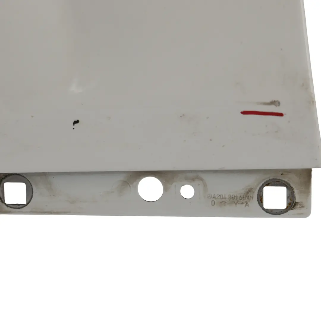 Parafango Laterale AMG C63 Anteriore Sinistro Polar White - 149 per Mercedes W204 con numero di parte A2048800718 Mercedes W204 Parafango Laterale AMG C63 Anteriore Sinistro Polar White - 149 - SKU A2048800718-POL - Numero di parte A2048800718