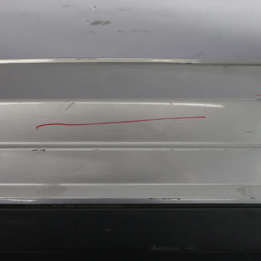 Mercedes W204 Rear Bumper Trim Panel Cover Palladium Silver Metallic - 792 - SKU A2048809347-PAL1 - Part number A2048809347