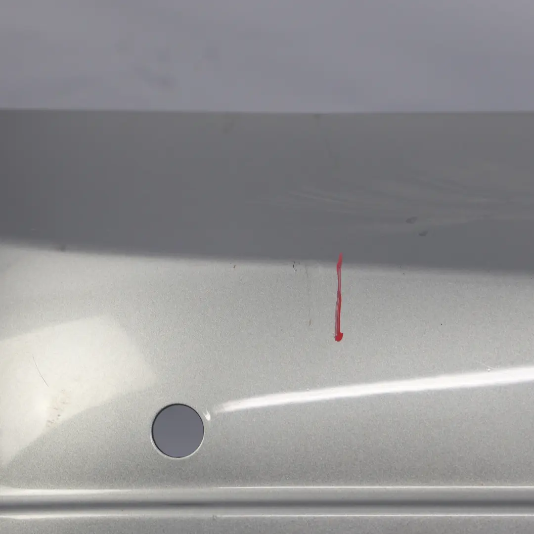 Mercedes W204 Rear Bumper Trim Panel Cover Palladium Silver Metallic - 792 - SKU A2048809347-PAL1 - Part number A2048809347